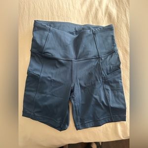 Size 4 Lululemon Fast and Free biker shorts.